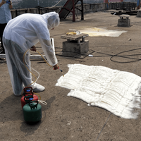 Kit d'isolation en mousse de polyuréthane portable à cellules fermées 300 pieds 600 pieds