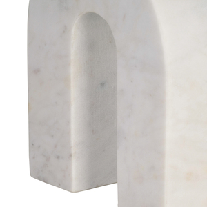 Scultura in Marmo ad Arco per Arredamento Casa, Oggetto Decorativo Moderno per Bagno, Ufficio, Soggiorno, Decorazione per Mensole - Product Image 4