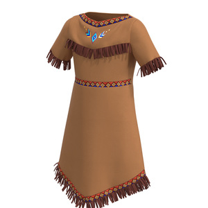 Disfraces de Cosplay de <span class=keywords><strong>princesa</strong></span> india <span class=keywords><strong>y</strong></span> cazadora para niños para Navidad, fiestas de Halloween <span class=keywords><strong>y</strong></span> Mardi Gras, Disfraces para niños - Product Image 2