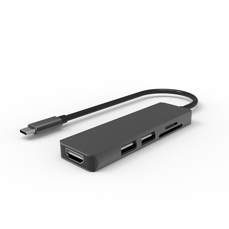 Новый дизайн USB 3,1 Type C для SD TF кардридера USB3.0 Hub для MacBook ноутбука