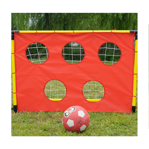 Porterías de Fútbol Profesionales Tricolor de Mini Aluminio y PVC para Niños, Portátiles, de Acero para Adolescentes - Product Image 4