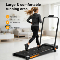 Tapis de course électrique pour la marche et la course à pied, entraînement cardio, vitesse 1-10 km/h, capacité 110 kg