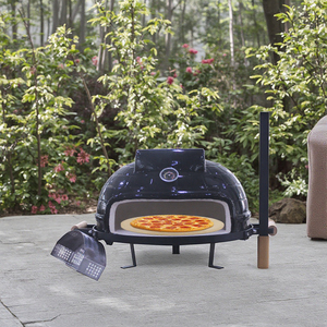 Auplex Outdoor Ceramic <strong>BBQ</strong> Grill Wood Fired <strong>Pizza</strong> <strong>Oven</strong> - Product Image 1