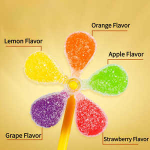 Lecca-lecca a Forma di Mulino a Vento 3D OEM, Caramelle Morbide, Giocattoli e Snack per Bambini Confezionati Singolarmente - Product Image 5