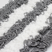 Recharge de vadrouille industrielle durable pour nettoyage des sols vadrouille commerciale en coton et polyester pour hôpital