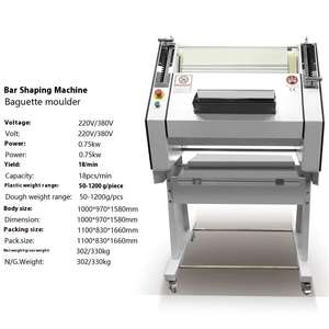 Mini laminoir automatique pour pâte à pain, rouleau <span class=keywords><strong>de</strong></span> 30kg pour aplatir le maïs usagé - Product Image 3