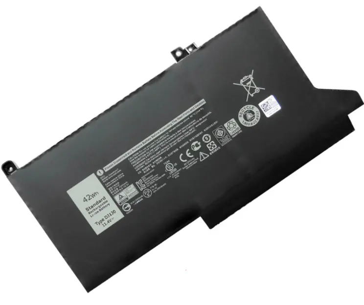 11.4V 42WH OEM DJ1J0 Laptop Battery For DELL Latitude 12 7000 7280 7380 7480 Tablet PC PG74G PGFX4 ONFOH DJ1JO BATTERY