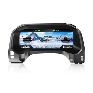 NaviHua <b>Car</b> <b>Digital</b> Cluster LCD Dashboard New UI Design Auto <b>Speedometer</b> Virtual Cockpit <b>for</b> Toyota Prado 2010-2023 Linux System - Product Image 6