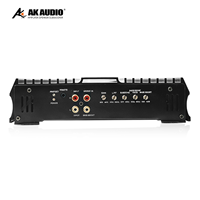 Amplificateur de voiture mono bloc AK-DG8 6000W RMS classe D, amplificateur audio professionnel haute puissance 1 canal pour caisson de basses