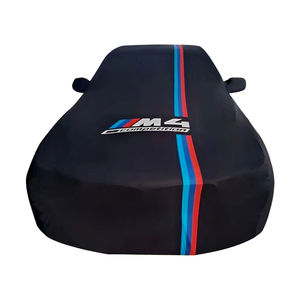 Housse de voiture intérieure extensible en tissu respirant pour SUV et supercar, avec logo personnalisé, protection UV 90%, anti-poussière, non imperméable, 4 mil - Product Image 1