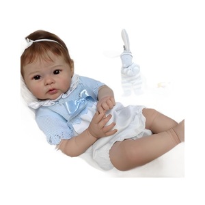 Muñeca Bebé Reborn <span class=keywords><strong>Realista</strong></span> de 19 Pulgadas con Cabello Enraizado, Tono de Piel Premium, Pintada a Mano, Juguete de Recién Nacido <span class=keywords><strong>Realista</strong></span> para Niños, Regalo - Product Image 5
