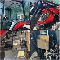 Neuer 100 PS 4x4 Allrad-Traktor mit Kabine, Kraftausgangswelle, Energiesparend, Anpassbar, Schwerlast-Landwirtschaftstraktor