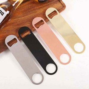 AGH Eco-Friendly Sublimation Blank <b>Beer</b> <b>Bottle</b> Opener Stainless Steel Flat Custom Shape for Custom Personalized Sublimation - Product Image 1