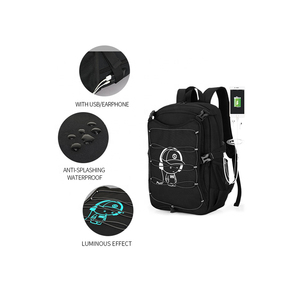 Occasionnels de sports de loisirs sac à dos personnaliser logo rouleaux patins à dos sac - Product Image 2