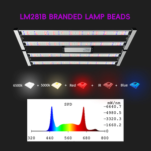 Andy bán buôn quang phổ đầy đủ 240W 320W 400W Veg bar có thể gập lại thương mại dẫn nhà máy phát triển ánh sáng - Product Image 2