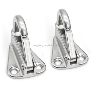 Gancho de resorte de acero inoxidable 316 al por mayor para defensas de embarcaciones, accesorios marinos para yates - Product Image 1