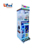 Machine de jeu d'arcade à pièces Lifun, fonctionnement par billets/cartes, 1 joueur, garantie de 12 mois, type poupée, machine à griffes pour cadeaux