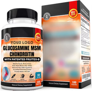 กลูโคซามีน chondroitin MSM แคปซูลสำหรับผู้ใหญ่ chondroitin MSM สำหรับกระดูกอ่อนสุขภาพร่วมกันและความยืดหยุ่น - Product Image 3