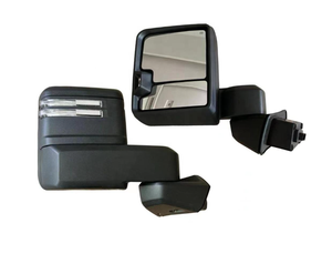 Nuevo Espejo Lateral Plegable Eléctrico con Calefacción, Luz de Señal de Giro, Sensor de Temperatura, Detector de Punto Ciego, Negro, para GMC1500 2019-2021 - Product Image 3