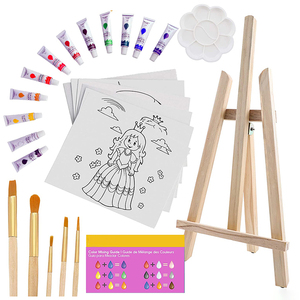 Conjunto de Arte de dibujo para niños, lienzo acrílico, suministros de arte, 26 piezas - Product Image 1