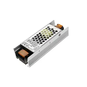 Trafo LED 36W AC 110V 230V Ke DC 24V 1,5a Suplai Daya Lampu Strip Modul LED Diatur