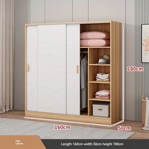 YOUTAI Simple <strong>Closet</strong> for Home Bedroom About Modern Storage Locker <strong>Closet</strong> Bedroom Wardrobe - Product Image 3