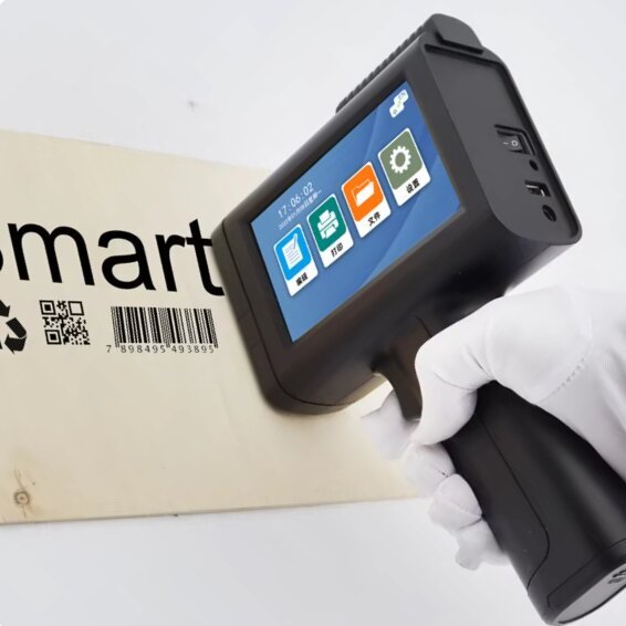 M20 Handheld Inkjet Printer for Production Date, QR Code, Logo Printing on Packaging Bags and Plastic Bottles
