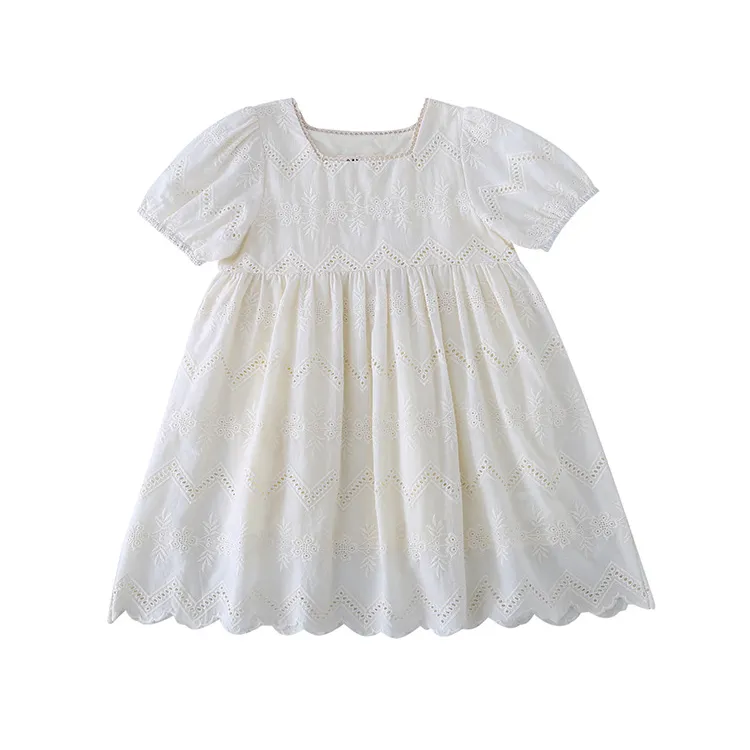 2022 baby girl ivory lace dress