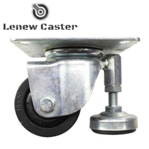 Einstellbare Nivellierung Schwenkbare Nylons chrank maschine Low Profile Heavy Duty Wheel <span class=keywords><strong>Caster</strong></span> - Product Image 2