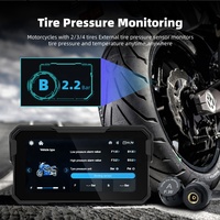 Pantalla Carplay para Motocicleta de 6.25 Pulgadas, 1560*720 HD, IP67 Impermeable, Navegación GPS para Motocicleta con Interruptor Horizontal y Vertical