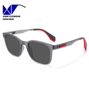 Lunettes de soleil polarisées de sport pour hommes UWIE, éblouissantes et colorées, respirantes, monture TR90 à bord complet, verres TAC, protection UV % - Product Image 1