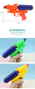 Pistolas de Agua Pequeñas y Encantadoras al por Mayor, Juguetes Creativos con Diseño de Pistola de Agua para Niños, 19 cm, Bolsa OPP, Unisex, Colores Variados, Pistola de Agua de Juguete - Product Image 6