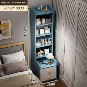 Chevet moderne personnalisable OEM/ODM, écologique, durable, avec plateau en verre organique pour le rangement dans la chambre à coucher et le salon - Product Image 1