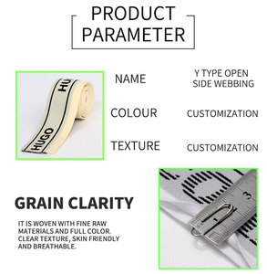 가방 스트랩 사용자 정의 조정 가능한 재활용 웨빙에 대 한 재활용 탄성 밴드 폴리 에스테르 개 목걸이 애완 동물 섬유 - Product Image 4