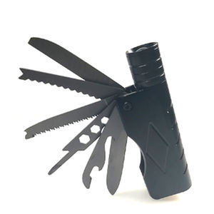 Đa Năng Chiến Thuật Dao Đèn Pin 500LM Đèn LED Đèn Lồng 3 Chế Độ Chống Nước Sạc Hợp Kim Nhôm Đèn Pin Tự Vệ - Product Image 1