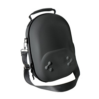 Étui rigide en EVA moulé pour casque VR Quest 3 et manettes, sac antichoc avec poche en filet et poignée de transport