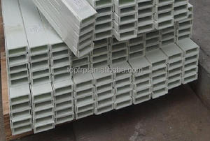 Fiberglass Frp Pultruded Pultrusion <b>Profile</b> Square Rectangular Tube - Product Image 5