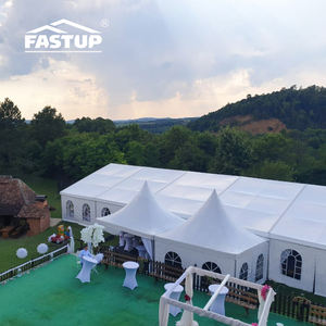 Tente mobile de dessus de ressort de tentes de belvédère de pagode de <span class=keywords><strong>jardin</strong></span> de 5X5M pour le Cameroun - Product Image 4