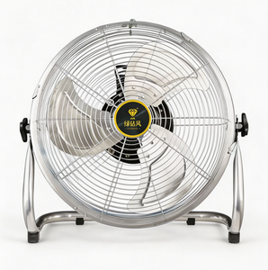 Ventilateur de sol commercial à inverseur 16/18/20 pouces, pales en aluminium aviation, conception ultra silencieuse, pour la ventilation et le refroidissement des usines et ateliers - Product Image 2