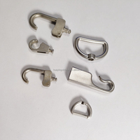Pièces et accessoires métalliques personnalisés en acier inoxydable et titane, fabriqués par poudrothermie, avec logo et usinage CNC