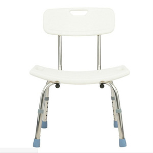 Chaise de douche volante avec dossier en acier inoxydable antidérapante pour personnes âgées, siège de bain pour personnes handicapées - Product Image 2
