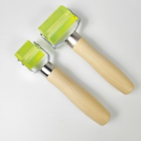 Outils de réparation de pneus de voiture de qualité DIY, support personnalisé OEM & ODM, rouleau de couture manuel en silicone avec manche en bois
