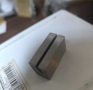 4 cm recht roestvrijstalen displaylabel prijskaartje visitekaartje desktop notitieblok berichtbasisstandaard desktop organizer - Product Image 2