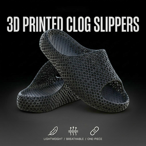 남성과 여성을위한 3D 인쇄 슬라이드 뜨거운 판매 패션 트렌드 여름과 가을 시즌을위한 닫힌 발가락이있는 판토 플라 샌들 - Product Image 1