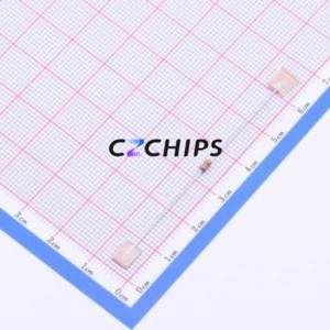 Resistencia de Orificio Pasante CFR0W8J0333A50, Componente de Orificio Pasante (THT), Película de Carbono de 1.9x3.3mm, 33kOhm, 5%, 200V - Product Image 2