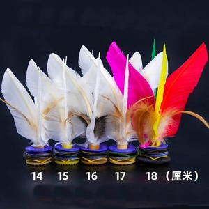 IRONDONKEY OEM Volant de badminton en plumes de canard pour enfants, <span class=keywords><strong>Jianzi</strong></span> chinois de sport - Product Image 5