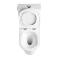 Ensemble de toilettes à deux pièces avec bidet sur pied, vente chaude en Argentine, CE Tornado Flush, sanitaire mural, chasse d'eau directe