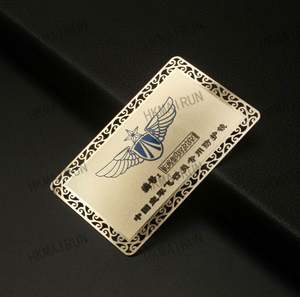 Latest <b>Promotional</b> Gift Angel Sleek Design Hotel Staff ID Plates Card - Product Image 2