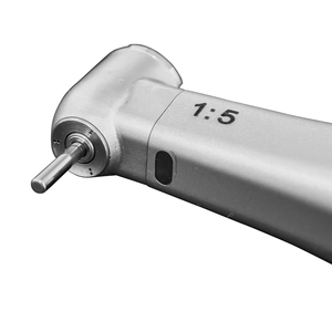 Manipolo Contrangolo a Bassa Velocità Serie Titanio 1:5, Strumenti Dentali con Fibra Ottica, Turbina in Acciaio Inox, Potenza 200.000 RPM - Product Image 5