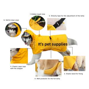 Impermeable con Capucha para Perros Corgi de Tamaño Mediano, Diseño de <span class=keywords><strong>Esqueleto</strong></span>, Estilo Moderno, para Todas las Estaciones, Disponible en Stock - Product Image 3
